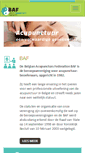 Mobile Screenshot of acupunctuur-baf.be